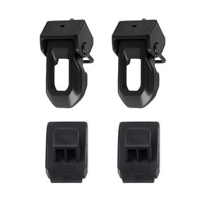 OEM Original Latch Locking Hood Catch Kit Compatible with Jeep Wrangler JK 2007-2018 Stainless Steel Hood Catches Kit
