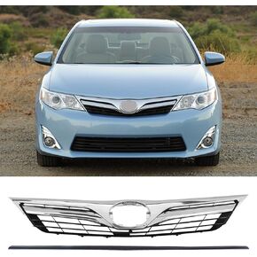Front Bumper Mesh Air Intake Grille Replacement Shield fits 2009 2010 Toyota Corolla Front Black Air Intake Grill Replacement Kit 5311202120 TO1036111