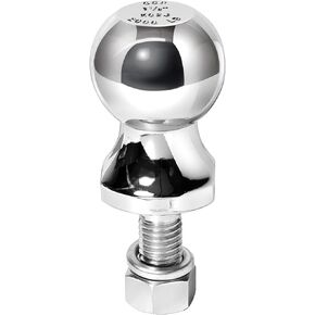 Reese Towpower 7036800 1-7/8" Chrome Hitch Ball for ATV/Lawn Tractor, Gray