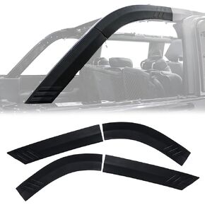 for Bronco D-Pillar Roll Bar Padding Protector Cover,Roll Cage Cover Scratches Protector Prevent Scratching for Ford Bronco 2021 2022 2023 4 Door Accessories,Roll Bar Cover Protectors,4PCS