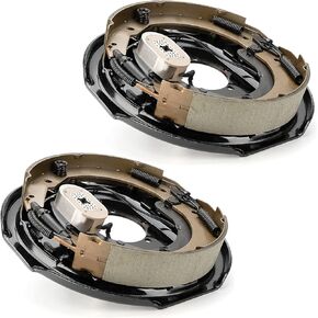 12x2 7K مجموعة فرامل مقطورة كهربائية ذاتية الضبط 6/8 العروة تناسب 5200 6000 7000 رطل PJ Al-Ko منصات تفريغ الفرامل أحذية مغناطيس تحويل هيدروليكي يستبدل K23-180-00 023-105-00 023-106-00 in Kuwait