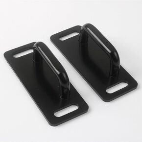 Fit LEER Tonneau Cover 700 and 550 Series Pair of Black C Striker Plates # 80351