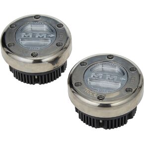 Mile Marker Premium Locking Hubs (449SS),Silver