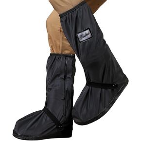 Waterproof Rain Boot Shoe Cover with Reflector Reusable & Foldable