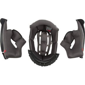Scorpion Kwikwick EXO-T510 Liner Street Motorcycle Helmet Accessories - Grey/Medium