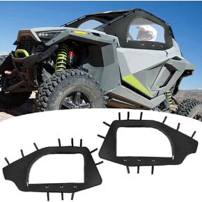 حاوية كابينة نافذة الباب العلوي الناعمة لجميع الأحوال الجوية من Wsays UTV متوافقة مع مقعد 2022+ Polaris RZR Pro R 2 in Kuwait