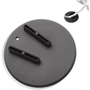 Jiffy Stand Coaster, Kickstand Pad for Harley all motorcycles w/side stand,for Touring FL Sportster XL/XR FX/FXR/FXD/FLD/Dyna Softail FLST/FXST Pan America VRSC LiveWire,Black