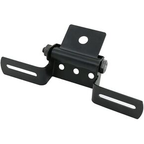 Motorcycle License Plate Bracket Fender Eliminator Adjustable, Universal Motorcycle License Plate Holder, Folding License Plate Holder
