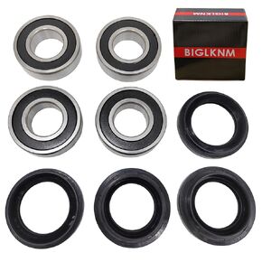 Yamaha Rhino 450 Front and Rear Wheel Bearing Seals Kit for YXR450F 2006-2009 Rhino 660 YXR660F 2004-2007 Rhino 700 YXR700F 2008-2013