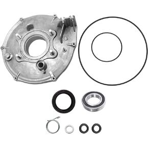 Rear Brake backing Plate with Bearing Seals Spring Kit for Honda Fourtrax 300 TRX300 TRX300FW 2x4/4x4 1988-2000
