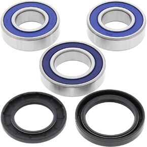 All Balls Racing 25-1111 Wheel Bearing Seal Kit Compatible with/Replacement for Kawasaki Z H2 2020-2022, Z H2 SE 2022, Z1000 2003-2009, ZX10R 2011-2019, ZX10R ABS 2014-2022, ZX10RR 2018-2021