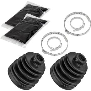 Caltric Rear Axle Inner And Outer Cv Boot Kits Compatible with Polaris Sportsman 700 2002-2005