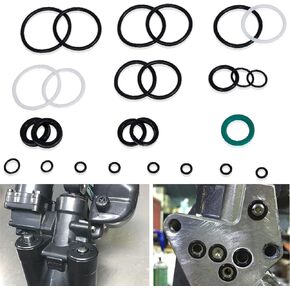 Tilt Trim Seal Kit 1997 & Up 115225FS Fast Strike Power for Yamaha Boat Power Units 115HP 150HP 175HP 200HP (Some 225HP 250HP) for Showa & 63P-43800-00-4D 64E-43822 with More O-Ring