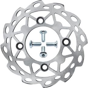 190mm 7.48'' Rear Brake Disc Rotor Plate for 50cc 70cc 90cc 110cc 125cc SSR110 SSR125 CRF50 XR50 Apollo Z20 MAX SDG Taotao Coolster Chinese Pit Dirt Bike Heavy duty