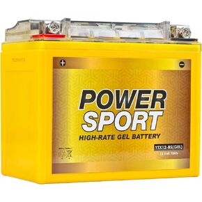 ExpertPower YTX12-BS 12V10Ah CCA 190 Gel Motorcycle Battery