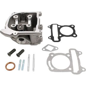 Glixal ATGT-009B GY6 49cc 50cc إلى 80cc محرك 47 مم رأس أسطوانة عاصي مع صمامات لـ 139QMB 139QMA محرك السكوتر الصيني الدراجة ATV Quad Go Kart (نوع غير EGR، صمامات 69 مم) in Saudi Arabia