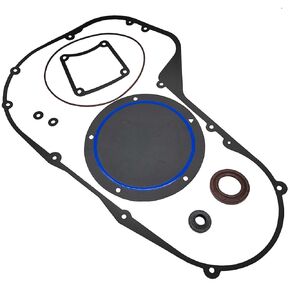 Primary Cover Gasket Kit Compatible with Harley Davidson Dyna FXD FLSTF FXST Twin Cam Bagger Touring 1999-2006