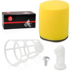 Air Filter and Filter Cage Holder & Stopper For Suzuki Quadsport Z400 LTZ400 For Kawasaki KFX400 For Arctic Cat 400 DVX 2003-2014