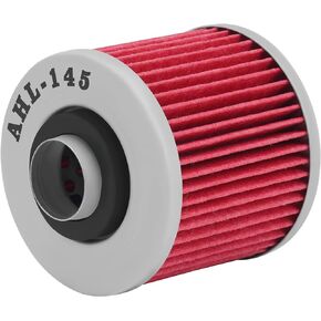AHL 145 Oil Filter for Yamaha XVS650 V-Star Classic 650 1998-2010 XV250 V-Star 250 2008-2016 XV250 Virago 250 1995-2009