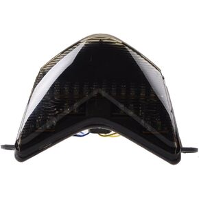 OEM Style Integrated LED Tail Light Red/Amber Driving Turn Signal For Kawasaki Ninja 05-06 ZX-6R ZX636 ZX600 Z750S 06-07 ZX-10R ZX1000
