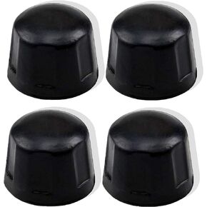 Rubber Dust Cover Caps fit for 110cc 125cc 250cc ATV Quad Go-Kart Rims Wheels (4 pcs)