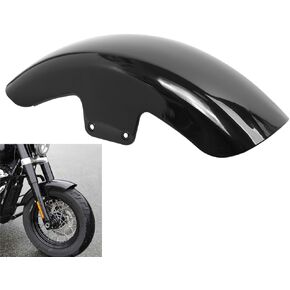 Black Front Fender Short Mudguard Fits for Harley Softail Slim FLS 2012-2017