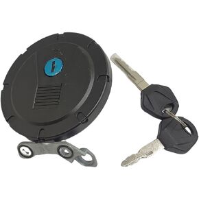 Fuel Gas Tank Cap Cover Lock Key Compatible For Kawasaki KL110 KL250 KL650 KMX125 KMX200 KLX125 KLX250 KLX250S KLX250SF KLX650, 51049-0047