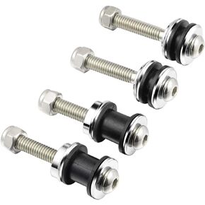 PBYMT Detachable Sissy Bar Backrest Docking Hardware Kit Compatible for Harley Sportster XL 883 1200 2004-2024