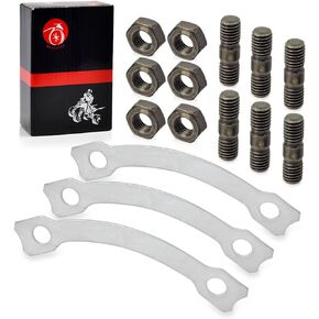 Sprocket Hub Locking Stud Nut Washer Kit For YAMAHA Blaster 200 Banshee Warrior 350 Raptor 660R Breeze 125 YTZ250 IT250 IT400 IT425 IT500 XT500 SR400 SR500 YZ465