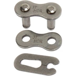 JT Chain JTC420HDR120SL (420 Series) Black Steel 120 Link Heavy Duty Non O-Ring Chain with Connecting Link in Kuwait