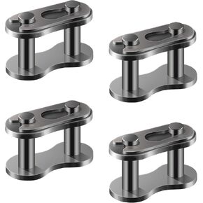 Pack of 4 Connectors for Motorcycle Pocket Bike Bicycle Roller Chain Pocket Bike Cross Silver Master Link Replacement for 50cc 70cc 90cc 110cc 125cc ATV Quad 4 Wheeler Pocket Bike Made in China, 35 in Kuwait