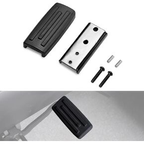 Larger Brake Pedal for Can Am Ryker 600 900 All Models, A & UTV PRO Extended Brake Foot Rest Peg Footboards Accessories, Black, 1PC in Saudi Arabia