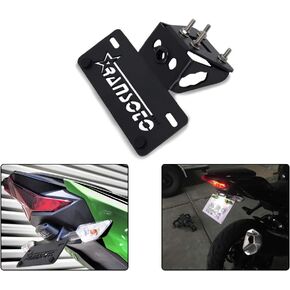 RANSOTO Motorsports Ninja 400 License Plate Bracket Compatible with 2018-2023 Kawasaki Z400 Ninja 250 Fender Eliminator Kit