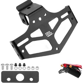 KEMIMOTO Compatible with CRF300L Fender Eliminator Kit 2021 2022 Motorcycle License Plate Bracket CRF300L RALLY 2021-2022 Motorcycle Tail Tidy License Plate Holder
