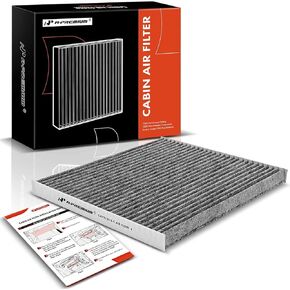 A-Premium Cabin Air Filter w/Activated Carbon Compatible with Chevy, GMC, Hyundai, Kia & Saturn - Captiva Sport, Equinox, Terrain, Azera, Santa Fe, Sonata, Cadenza, Optima, Sedona, Vue