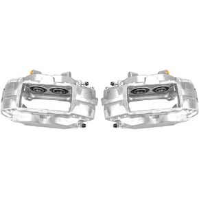 Callahan CCK04786 [2] FRONT Premium Semi-Loaded Original Brake Calipers + Clips [fit Ford Mustang SHELBY Base GT S197]