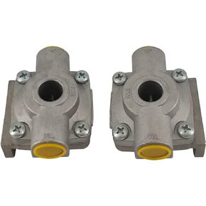2 PCS Air Brake Quick Release Valve (Compatible with Bendix 229859, Midland KN32005, Haldex 229859X), 2 Pack