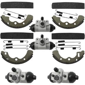 M Mati Wheel Cylinder Brake Shoe Pront All for Kawasaki Mule 1000 2010 2010 2020 2030 2510 2520 3000 3010 3020 4000 4000 43092-1053 43092-1054 41048-7501 41048-1132