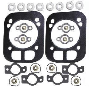 New 2 Sets Head Gasket Kit for Kohler CH25 CH730 CH740 CV25 25HP 24 841 04-S
