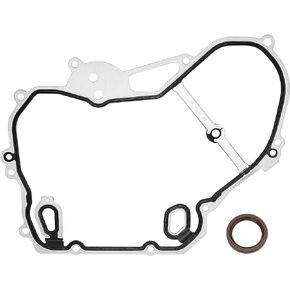 TCS46079 Timing Cover Gasket Set Compatible with 2.0L-2.4L Chevy Cobalt, Equinox, HHR, Malibu,Impala,Orlando,Captiva Sport/GMC Terrain/Buick Regal,Allure, Verano/Pontiac/Saturn Replace# 24435052