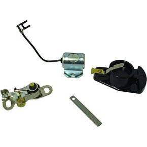 New Ignition Tune Up Kit Compatible With Ford Tractors NAA 8N 600 700 800 900 2000 4000 Series (Heavy Duty Point Set Condenser and Rotor Included) C0NN12200A D8NN12171AA FET12300A 100011 ATK7FAR