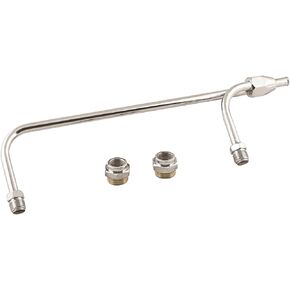 Mr. Gasket 1552 Chrome Gas Line Kit for Holley 4-Barrel Carburetor