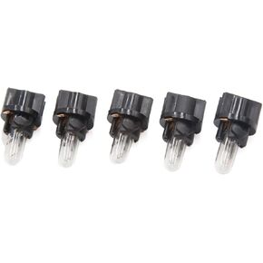 uxcell 5pcs DC 12V T5-V2 Amber Dashboard Indicator Signal Light for Car Internal in Saudi Arabia