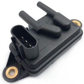 KIRO&SEEU EGR Valve Pressure Feedback Sensor Compatible with Maz-da Lin-coln with Replace OE # DPFE15 F77Z9J460AB Feedback Sensor Replacement