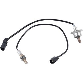 Upstream and Downstream O2 Oxygen Sensor 2PC Compatible with 2011-2016 Kia Optima Sorento Forte Sportage 2.4L 2010-2015 Hyundai Santa Fe Tucson Sonata 2.0 2.4L 392102G200