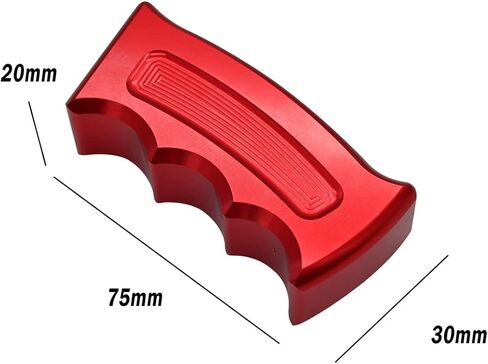 Red Pistol Grip Shift knob Shifter Manual & Automatic Transmission Car Grip Handle Gear Shift Lever Knob Shifter Knob Car interrior Accessories for Can-Am Outlander Renegade in Saudi Arabia