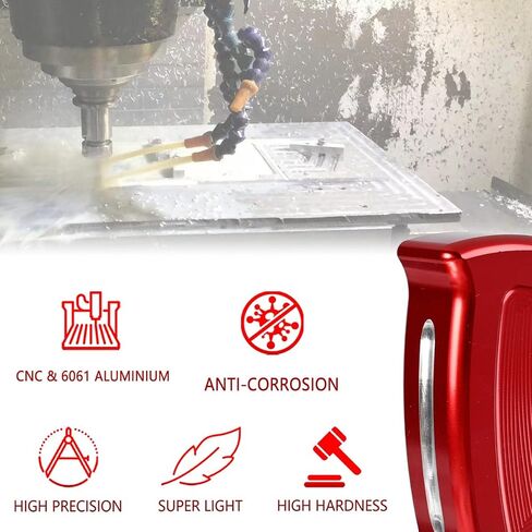 Red Pistol Grip Shift knob Shifter Manual & Automatic Transmission Car Grip Handle Gear Shift Lever Knob Shifter Knob Car interrior Accessories for Can-Am Outlander Renegade in Saudi Arabia