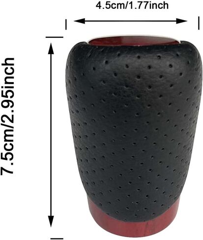 Pursuestar أسود جلد ألياف الكربون ذراع السرعة التحول المقبض شيفتر لكزس ES GS GX is NX RC RX 200t 300 350 3450h 450hL 350L IS250 in Kuwait