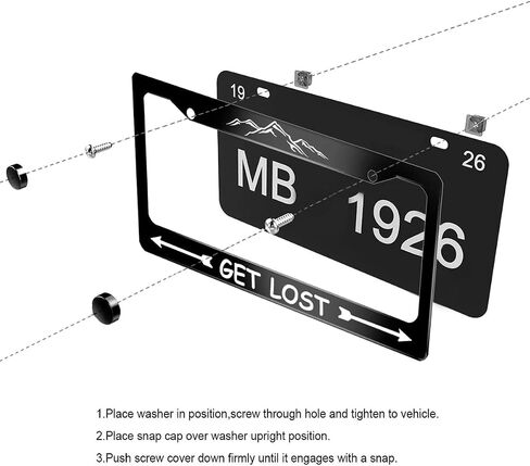 Animal Cow Print White Black Spot License Plate Frame Newest Customized Decorative Frames Stainless Aluminum Car Tag Cover Holder Auto Car for US Canada Standard 12" x 6" with 2 Holes and Screws in Saudi Arabia