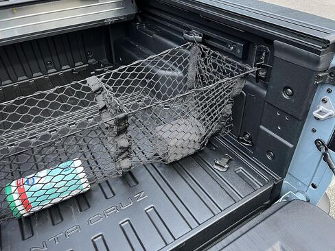 3 Pocket Style Elastic Trunk Cargo Net for Hyundai Santa Cruz 2022-2024 - Premium Trunk Organizers & Storage - Cargo Net for Pickup Truck Bed - Truck Bed Divider - Car Organizer for Pickup in Saudi Arabia